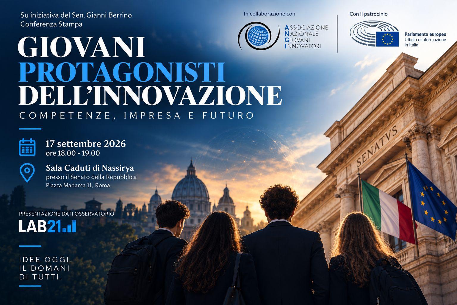 Conferenza stampa - Giovani protagonisti dell'innovazione